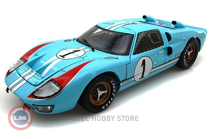 1:18 1966 Ford GT-40 MK II Hardtop #1