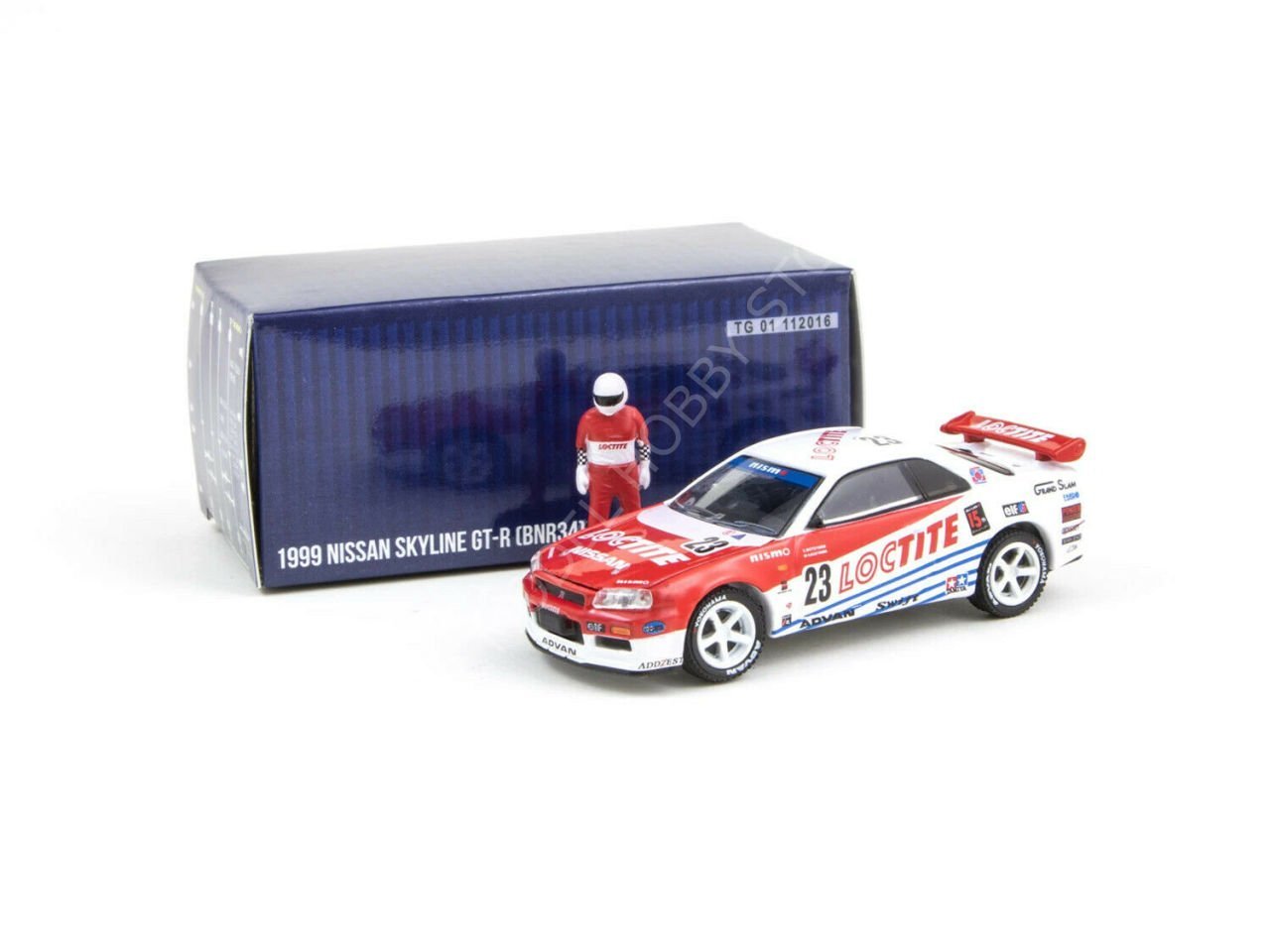 1:64 1999 Nissan Skyline GT-R R34 Loctite