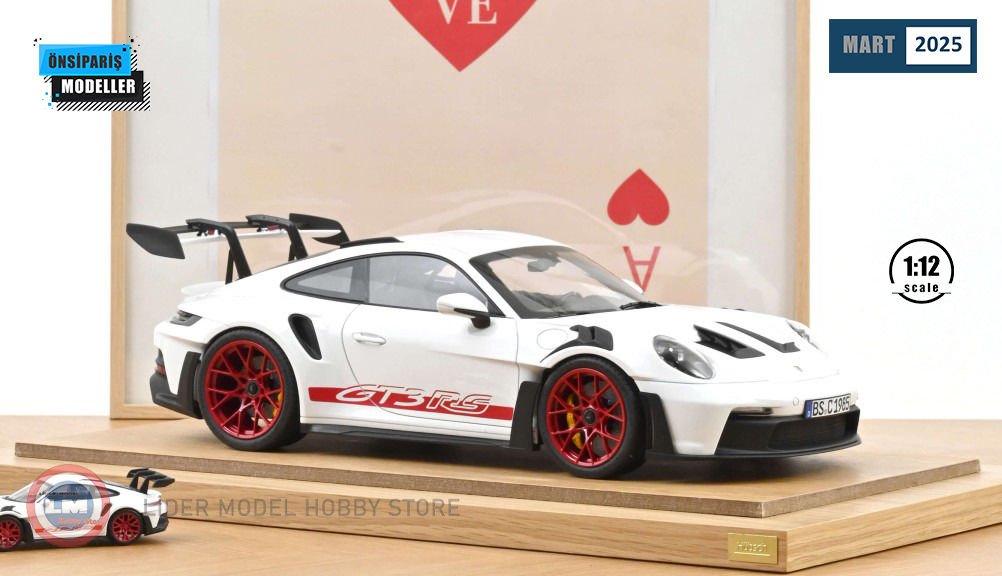 1:12 2022 Porsche 911 GT3 RS Weissach Pack
