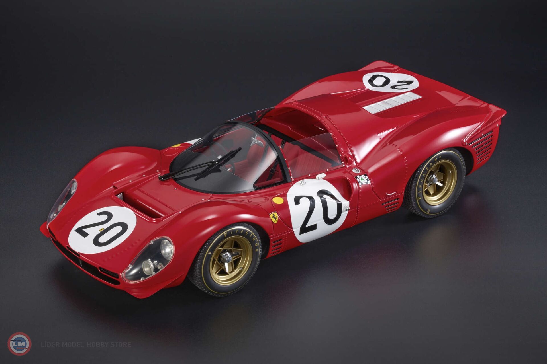 1:12 Top Marques FERRARI 330 P4 Spider (1967) - #20, 24 Hours of Le Mans