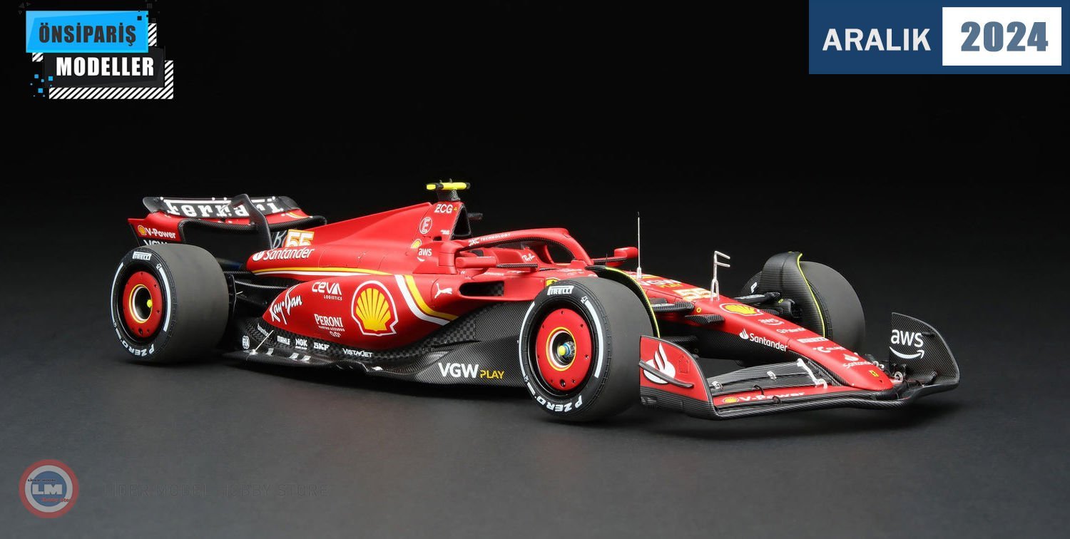 1:18 2024 Ferrari SF-24 #55 - 2024 Australian Grand Prix Carlos Sainz