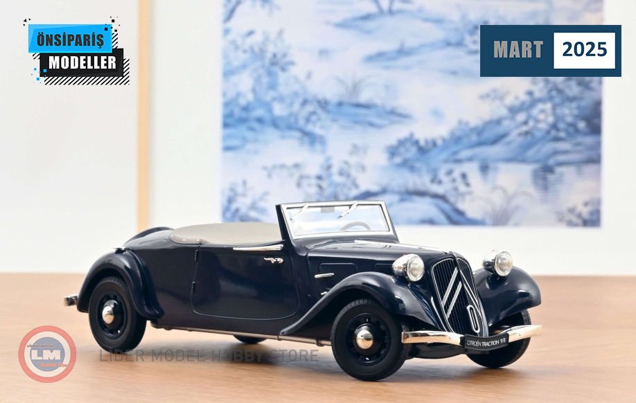 1:18 1938 Citroen Traction Cabriolet