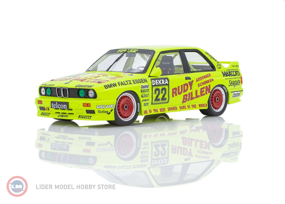 1:18 1989 BMW M3 E30 #22 DTM H. GROHS