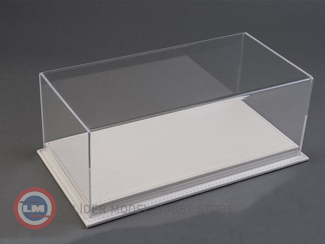 1:18 Atlantic Case Akrilik Sergileme Kutusu Mullhouse Beyaz - Deri 10112