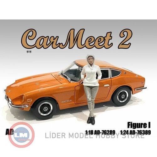 1:18 American Diorama '' Car Meet '' Figür I 76289