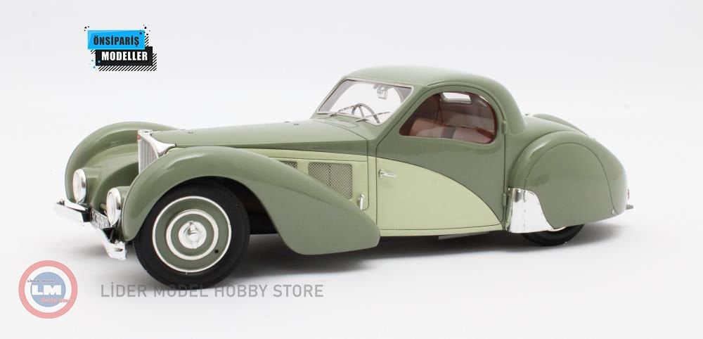 1:18 1937 Bugatti T57SC Atalante - green
