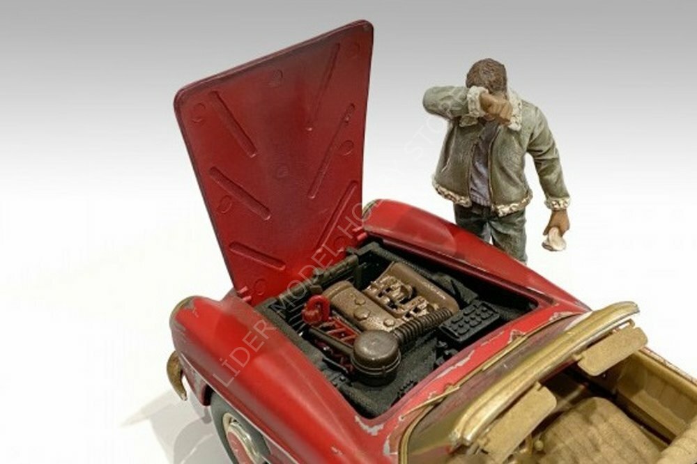 1:18 American Diorama Terleyen Joe Figürü 76262