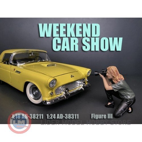 1:18 American Diorama '' Weekend Car Show '' Figür III 38211