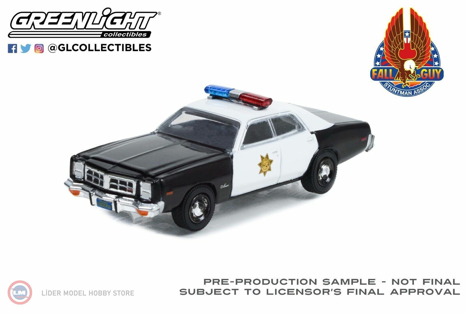 1:64 1977 Dodge Monaco County Sheriff’s Department