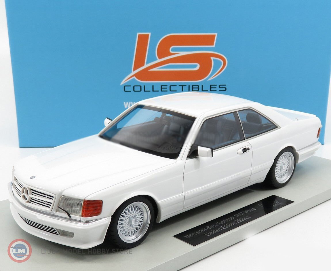 1:18 1987 Mercedes Benz S Class 560 SEC Lorinser C126 Coupe