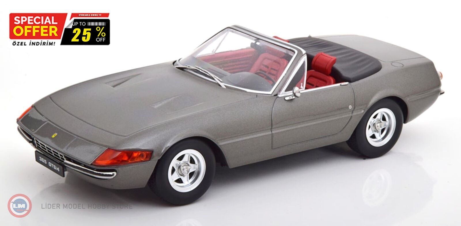 1:18 1971 Ferrari 365 GTB Daytona Spyder Series 2