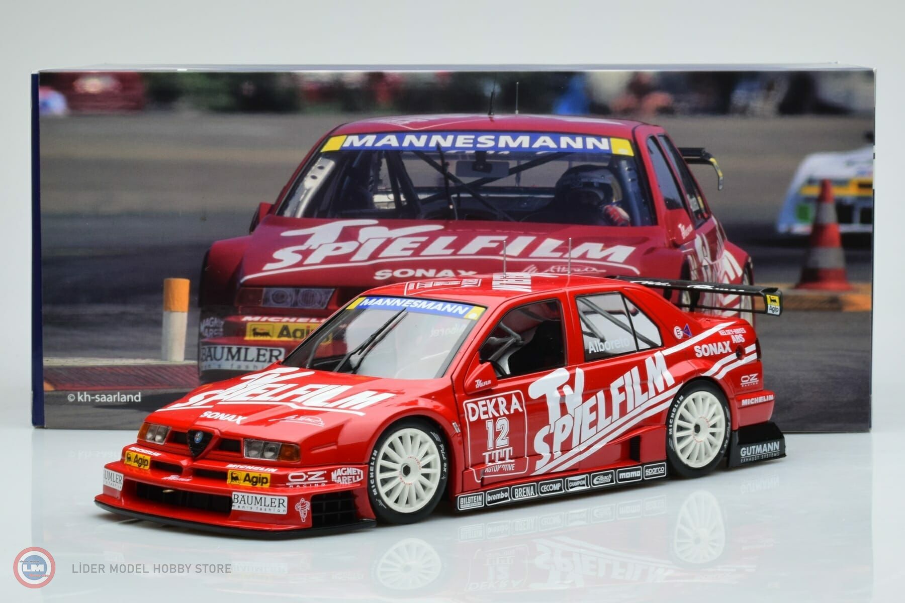 1:18 1995 Alfa Romeo 155 V6 TI #12 DTM ITC