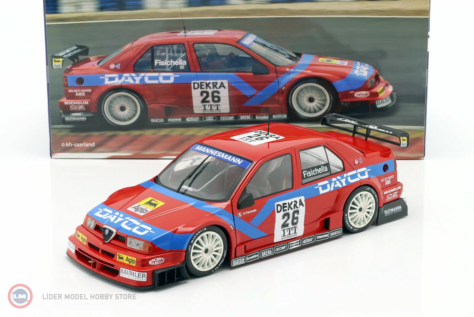 1:18 1995 Alfa Romeo 155 V6 TI #26 DTM ITC