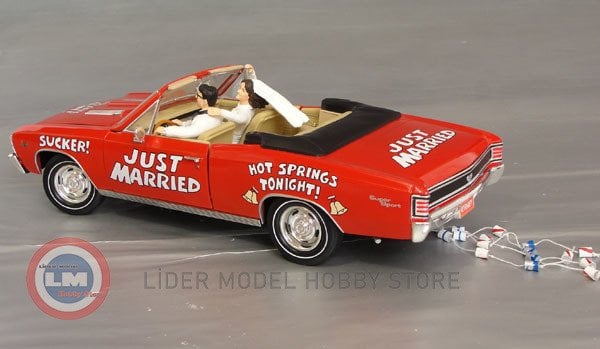 1:18 1967 Chevrolet Chevelle SS Cabrio 'Just Married'