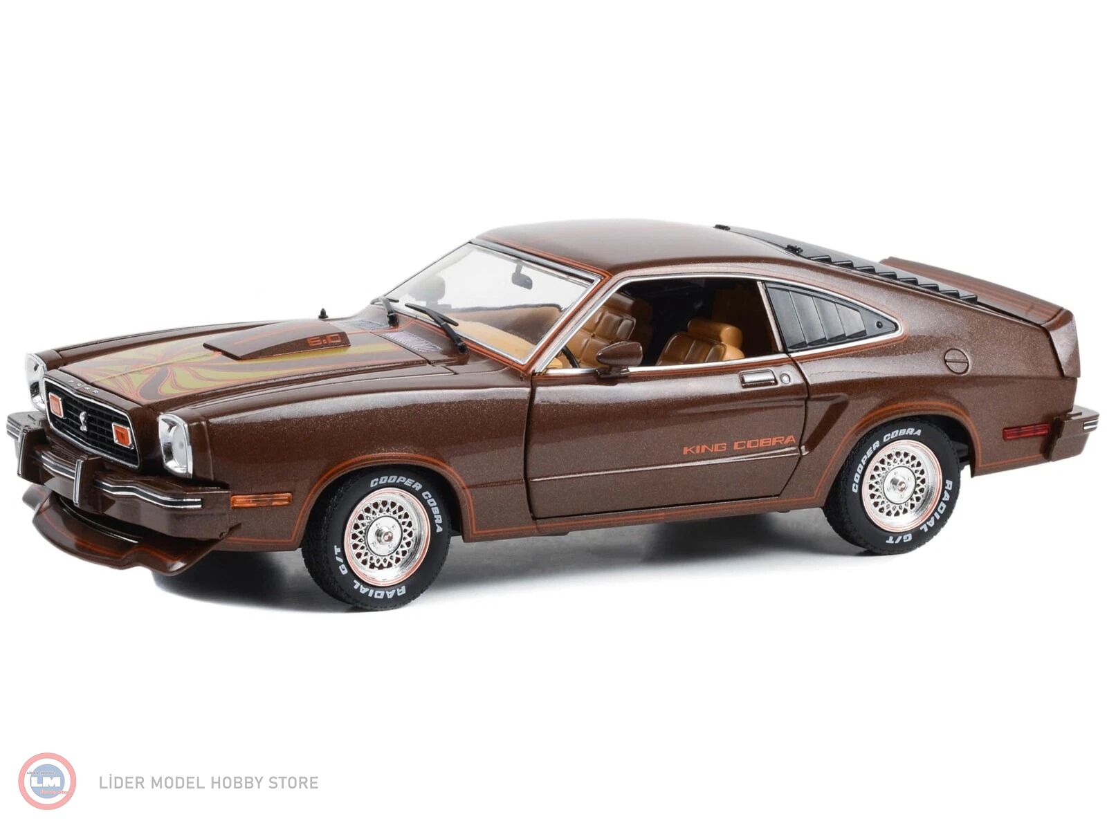 1:18 Greenlight 1978 Ford Mustang II King Cobra