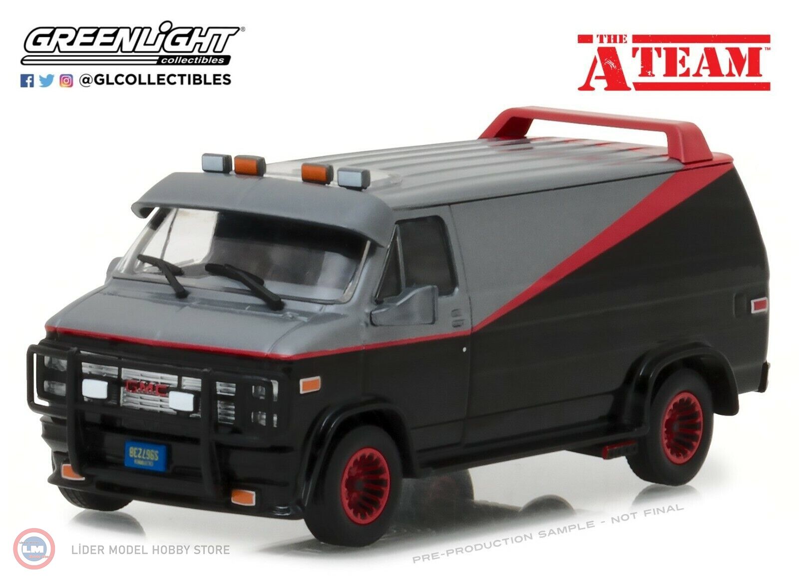 1:43 1983 GMC Vandura The A-Team (1983-87 TV Series)