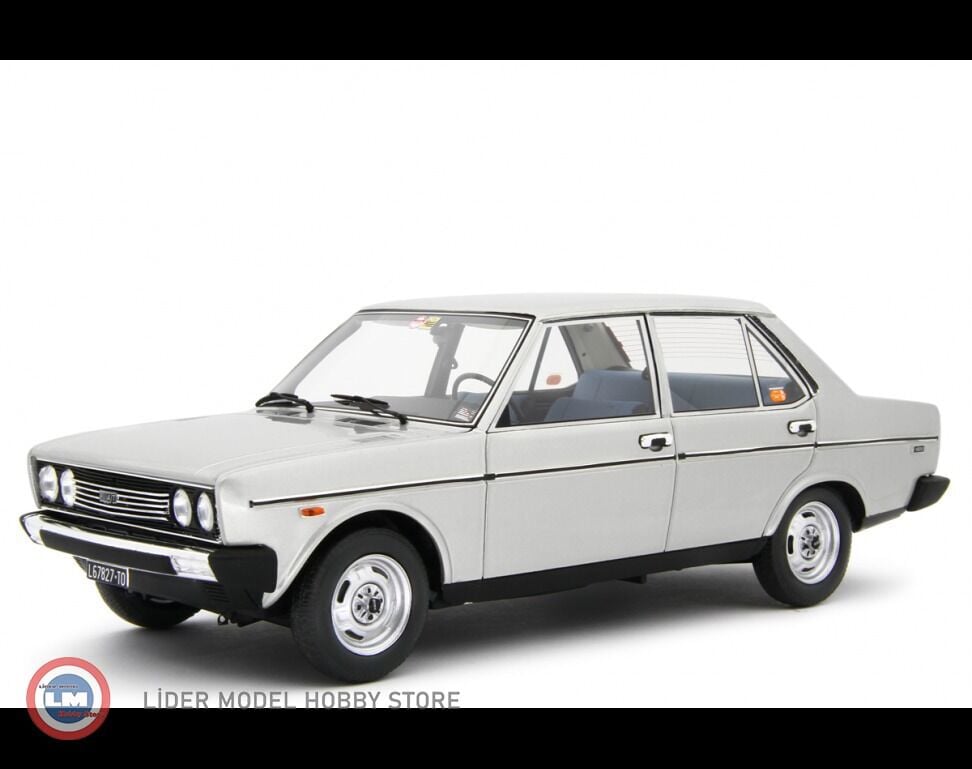 1:18 Laudo Racing 1974 Fiat 131 1600 Mirafiori Special - Silver