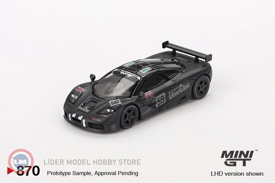 1:64 Mini GT 1995 McLaren F1 GTR  Le Mans 24Hr Winner Post Race Weathered