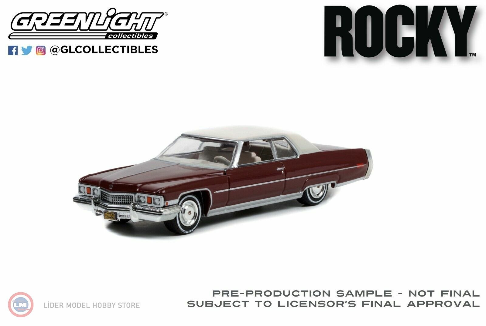 1:64 1973 Cadillac Sedan deVille - Rocky (1976)