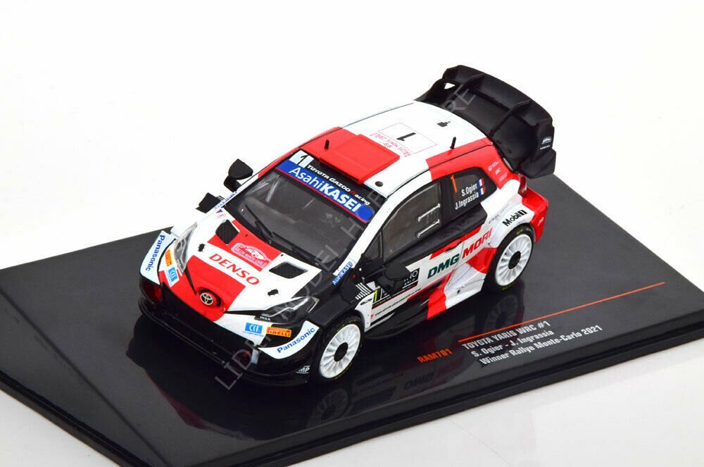 1:43 2021 Toyota Yaris WRC #1 Rallye