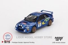 1:64 Mini GT 1998 Subaru Impreza WRC98 Rally Monte Carlo 3rd Place #3