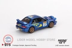 1:64 Mini GT 1998 Subaru Impreza WRC98 Rally Monte Carlo 3rd Place #3