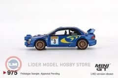 1:64 Mini GT 1998 Subaru Impreza WRC98 Rally Monte Carlo 3rd Place #3