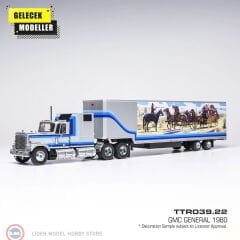 1:43 IXO 1980 GMC General Box Trailer