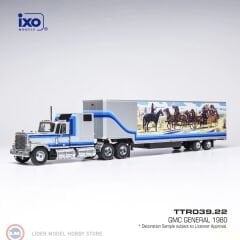 1:43 IXO 1980 GMC General Box Trailer