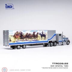 1:43 IXO 1980 GMC General Box Trailer