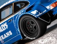 1:18 1993 PORSCHE RWB 911 (964) -- WALLY'S JEANS ARROW BLUE