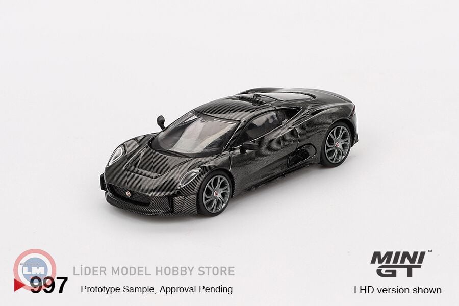 1:64 Mini GT 2010 Jaguar C-X75 Test Car