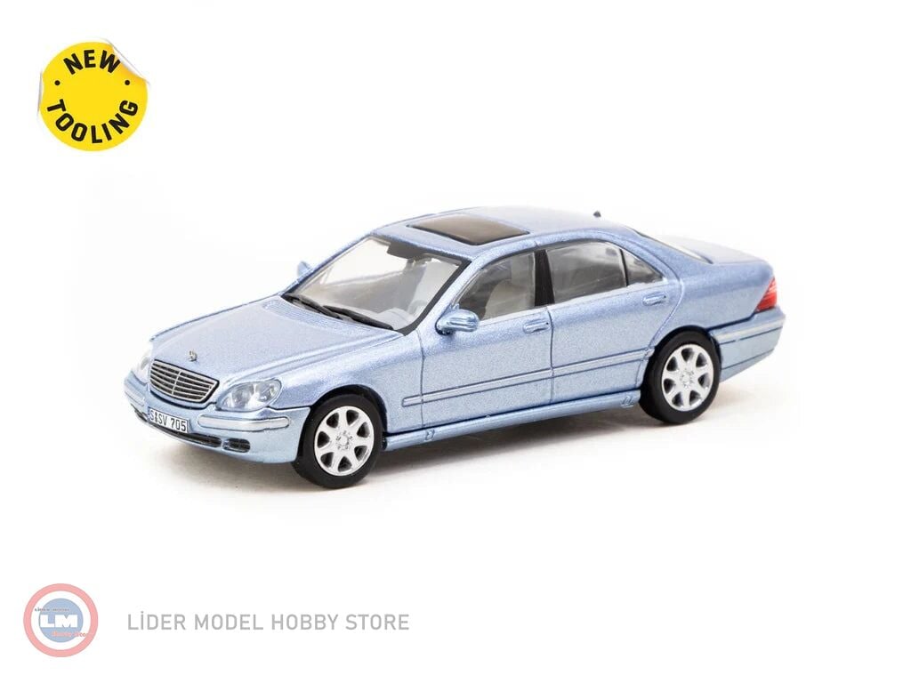 1:64 Tarmac Works Mercedes Benz S Class Horizon Blue