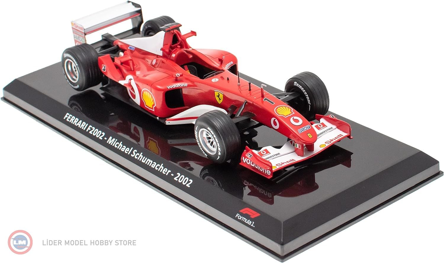 1:24 Atlas 2002 FERRARI F2002 #1- MICHAEL SCHUMACHER