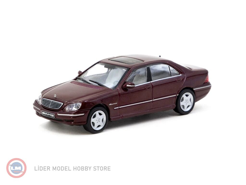 1:64 Tarmac Works Mercedes Benz S55 AMG Bordeaux Red