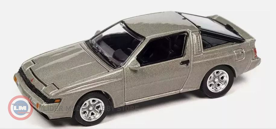 1:64 AutoWorld 1987 Mitsubishi Starion (Palermo Gray Poly)