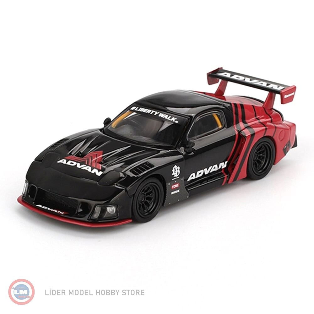 1:64 Mini GT 2006 Mazda RX-7 LB Super Silhouette Advan