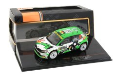 1:43 2021 Skoda Fabia Rally 2 Evo #22 Rally Monte Carlo