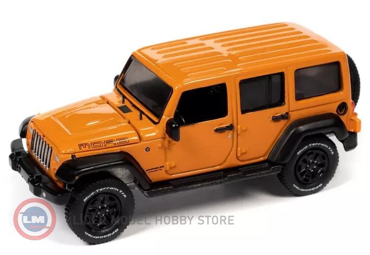 1:64 AutoWorld 2013 Jeep Wrangler Unlimited Moab Edition (Crush Orange)