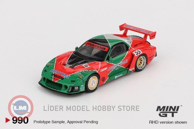 1:64 Mini GT 2024 Mazda RX-7 LB Super Silhouette