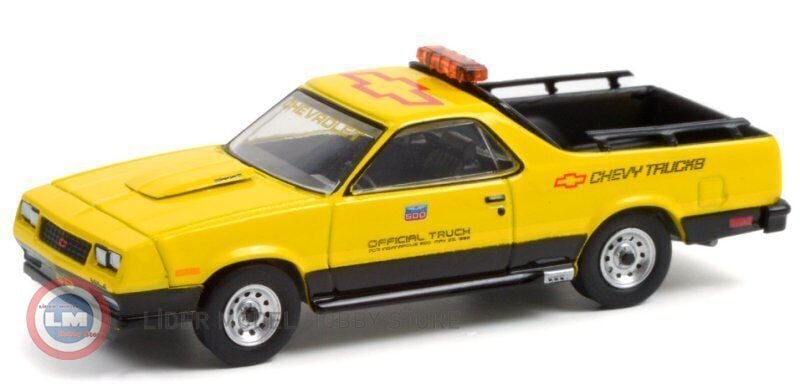 1:64 1986 Chevrolet El Camino SS 70th Annual İndianapolis 500 Mile Race Pickup