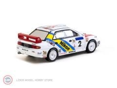 1:64 Tarmac Works 1995 Mitsubishi Lancer Evo 3 Hong Kong Beijing Rally