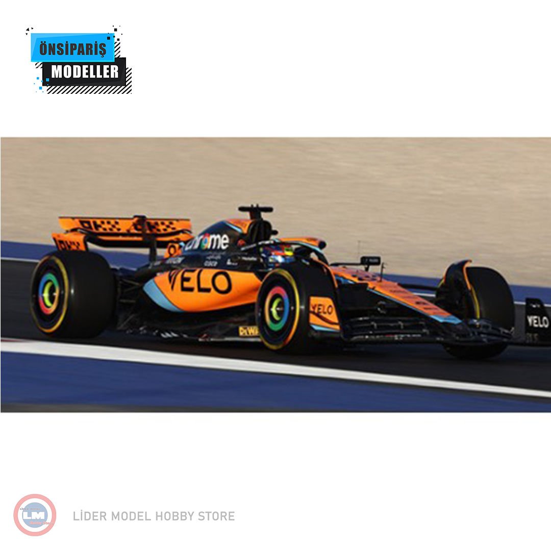 1:18 2023 Mclaren F1 Team MCL60 Oscar Piastri Winner Sprint Race Qatar GP 2023