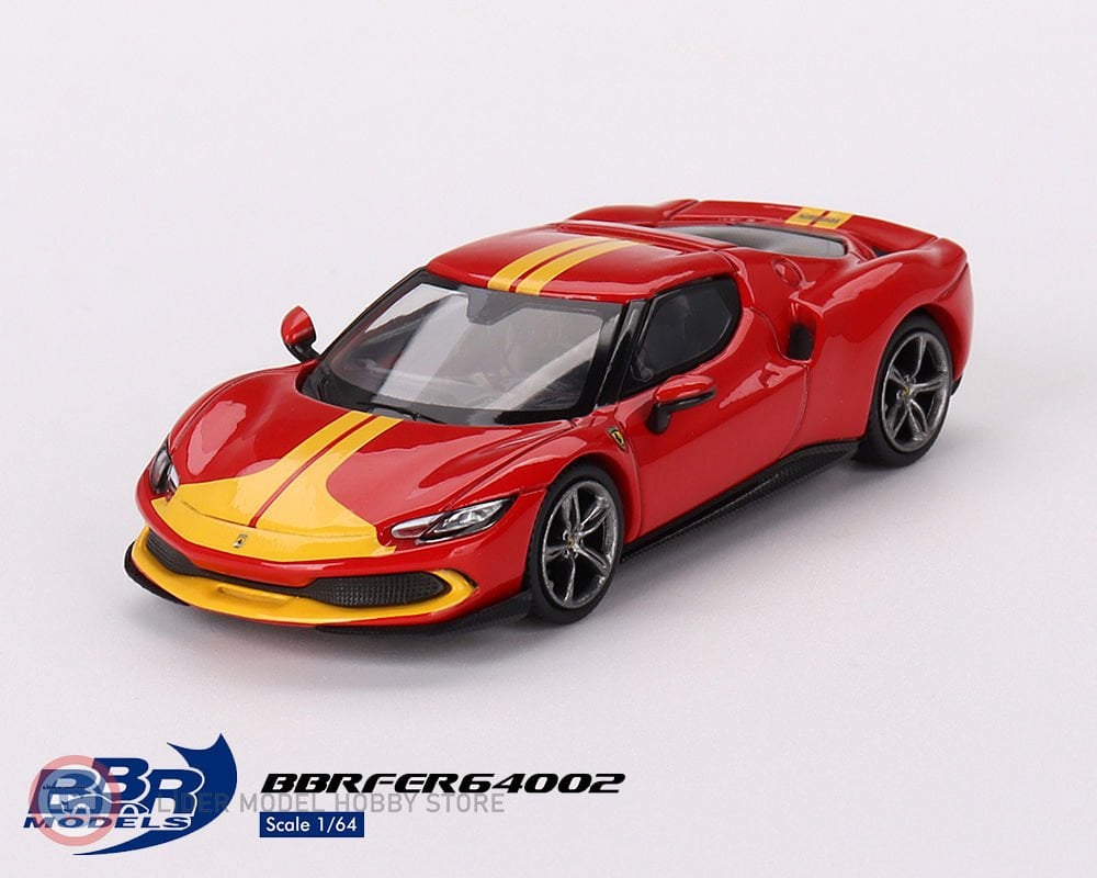 1:64 2023 Ferrari 296 GTB ASSETTO FIORANO RED