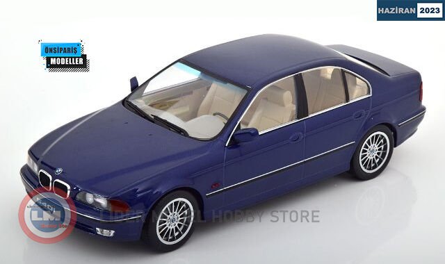 1:18 1995 BMW 5 serisi E39 Sedan KKDC181052 bluemetallic