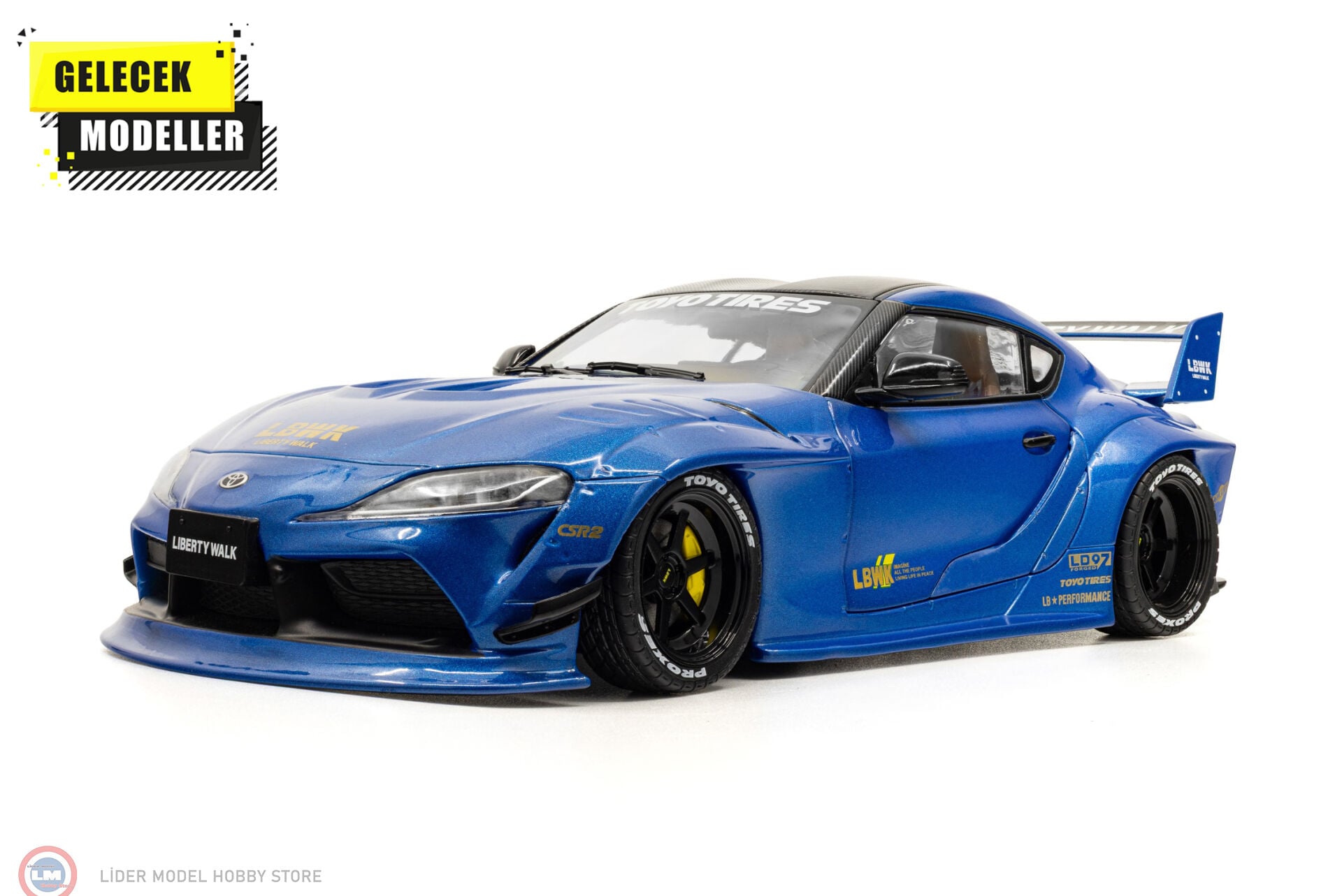 1:18 Solido 2025 Toyota GR Supra LIBERTY WALK BODY KIT