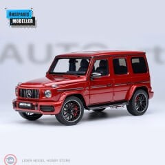 1:18 Autoart 2019 Mercedes Benz AMG G63 - DESIGNO CARDINAL(Kopya)