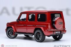 1:18 Autoart 2019 Mercedes Benz AMG G63 - DESIGNO CARDINAL(Kopya)