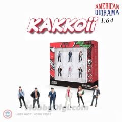 1:64 American Diorama Kakkoii Figure Set
