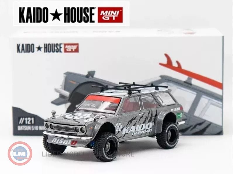 1:64 Mini GT Kaido Datsun 510 Wagon 4×4 Kaido Offroad V1